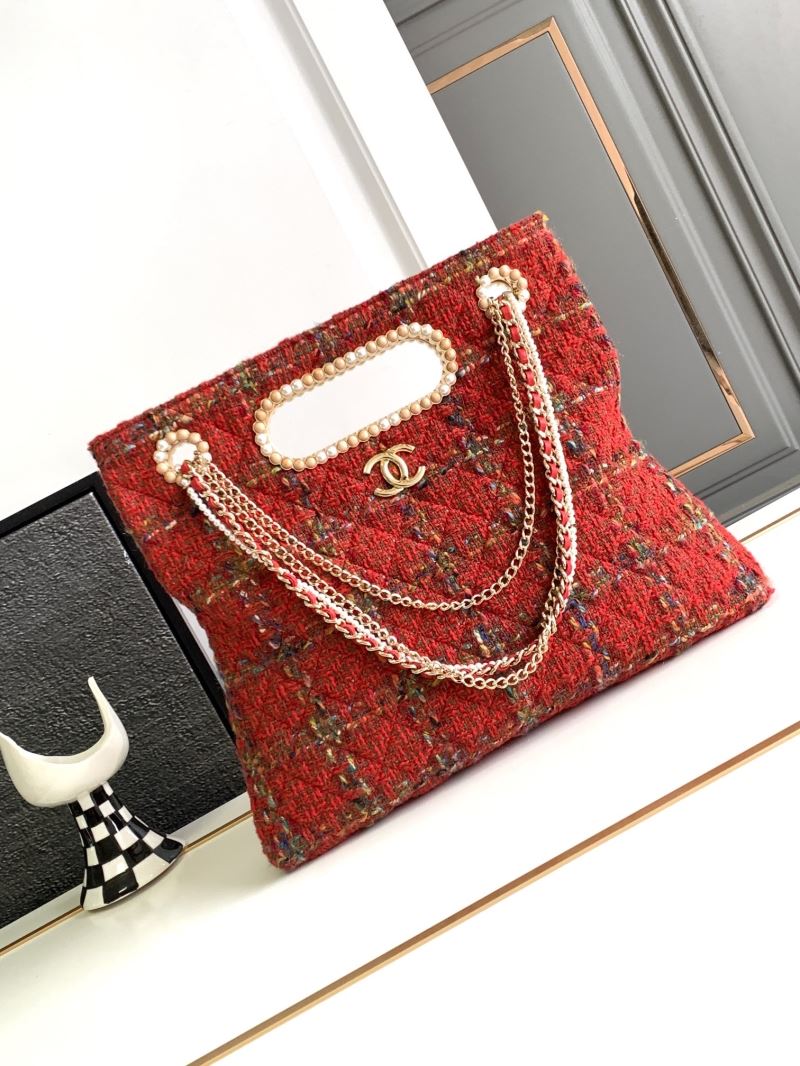 Ch**el top handle bags